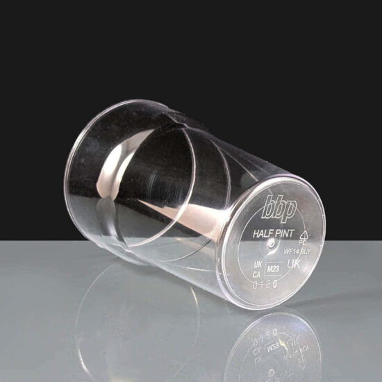 bb102-1ce Half Pint Unbreakable Nonic Glasses bb102-1ce Half Pint Unbreakable Nonic Glasses