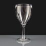 Plastic Wine Glasses Lined No CA Stamp