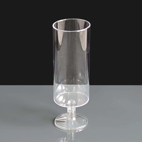 bb119-1clns Unbreakable 7oz stackable champagne flutes