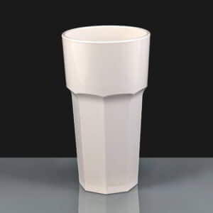 bb122-1wh white 12oz remedy glasses