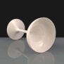 bb127-1wh white margarita glasses inside
