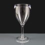 bb143-1 Non Stamped Large Plastic Wine Glasses