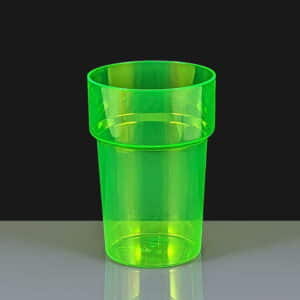 bb200-2ngce Green Plastic Pint Glasses