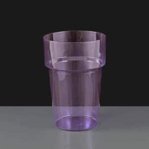bb200-2npce Purple Plastic Pint Glasses