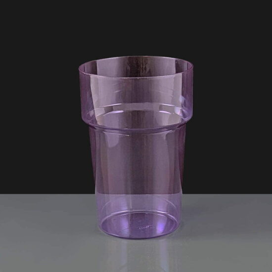 bb200-2npce Purple Plastic Pint Glasses