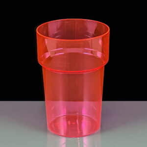 bb200-2nrce Red Plastic Pint Glasses