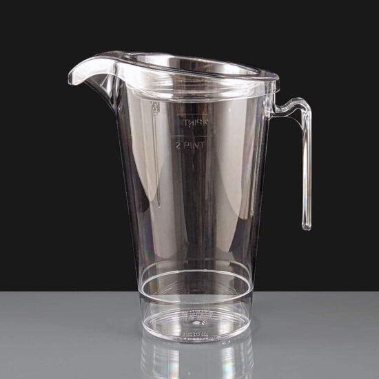 bb460-1celd 2 pint stackable plastic jugs