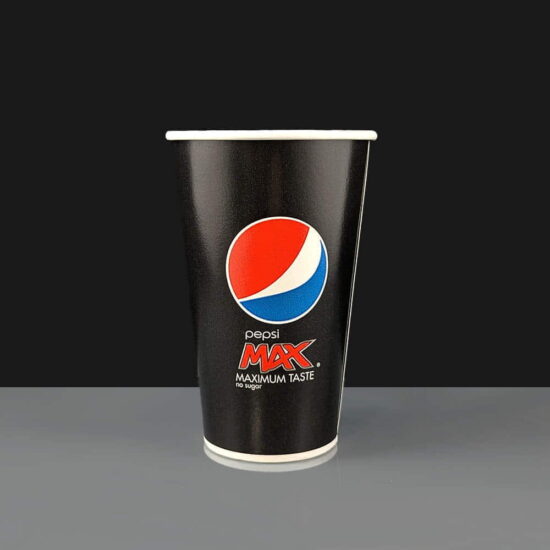 16oz Paper Pepsi Max Cups