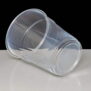 C2302 9oz / 20 CL Clear Plastic Cups Lined