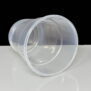 C2302 9oz / 20 CL Clear Plastic Cups Lined