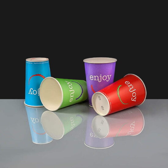12oz Enjoy Coloured Cold Cups 12oz Enjoy Coloured Cold Cups
