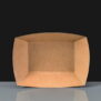 Rectagular Kraft Food Tray - 192mm x 145mm x 35mm