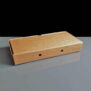 Large Kraft Fish & Chips Box Back