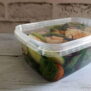 1000cc Rectangular Tamper Evident Container - Corner