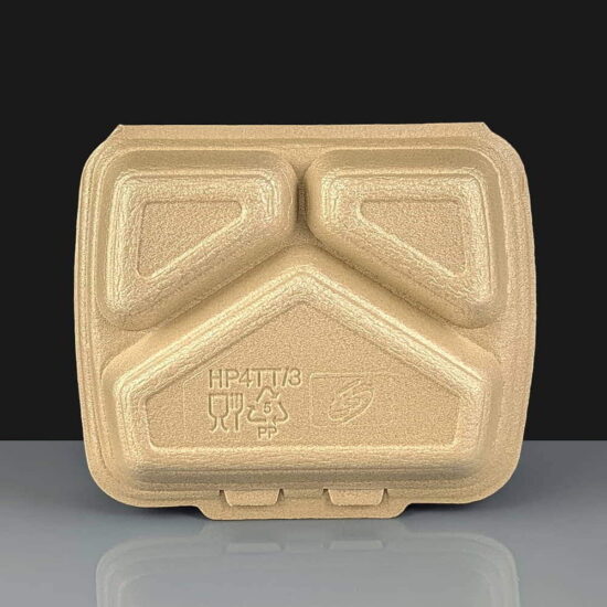 Infinity Brown 3 Compartment Meal Boxes Infinity Brown 3 Compartment Meal Boxes
