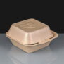 Infinity Brown Burger Boxes