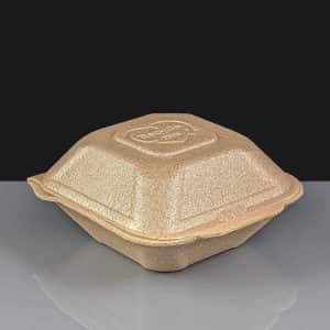 Infinity Brown Burger Boxes