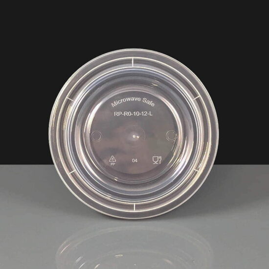 12oz Round Black Containers & Lid 12oz Round Black Containers & Lid