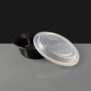 32oz Black Container and Lid