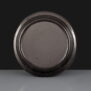 48oz Round Black Containers and Lid
