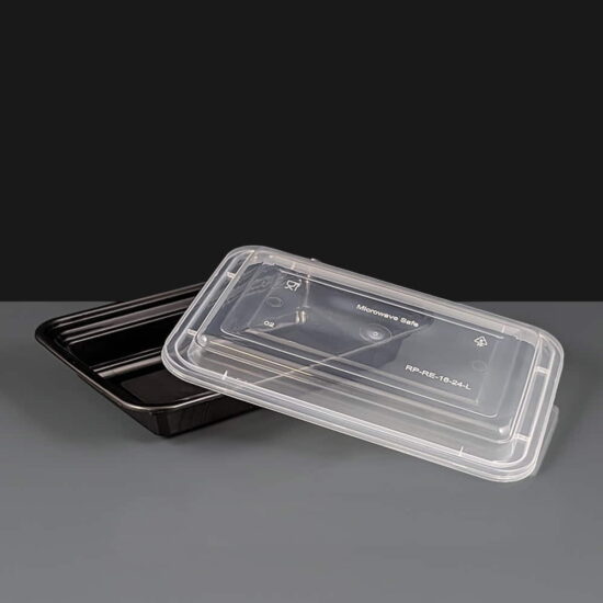 Black Plastic Take Away Container Without Lid Black Plastic Take Away Container Without Lid