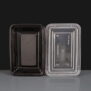 Black Plastic Take Away Container Back