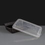 Black Plastic Take Away Container Without Lid