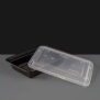 Black Plastic Take Away Container Without Lid