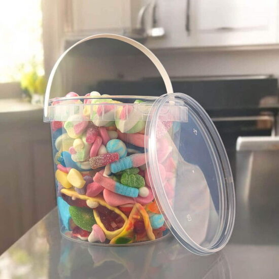 9 Litre Clear Tamperproof Containers and Clear Lids 9 Litre Clear Tamperproof Containers and Clear Lids