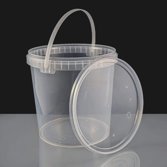 6 Litre Clear Tamperproof Containers and Clear Lids 6 Litre Clear Tamperproof Containers and Clear Lids