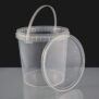 6 Litre Clear Tamperproof Containers and Clear Lids