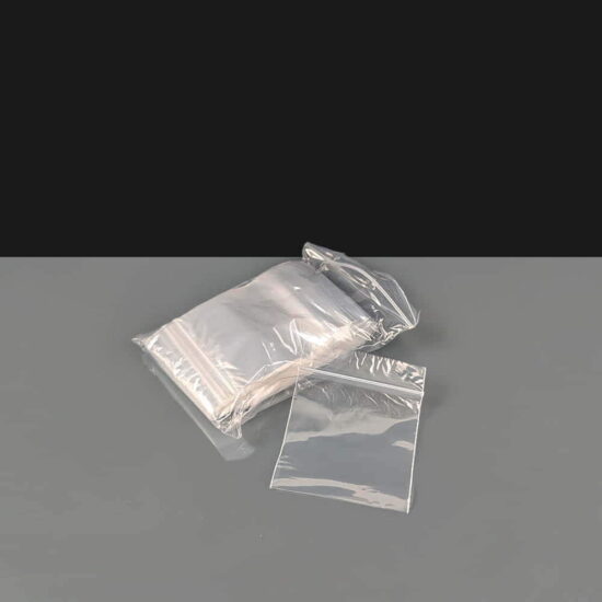 Clear Plain Easy Grip Seal Bags 25 x 25mm