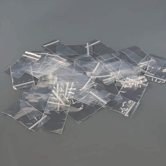 Clear Plain Easy Grip Seal Bags 38 x 64mm Clear Plain Easy Grip Seal Bags 38 x 64mm