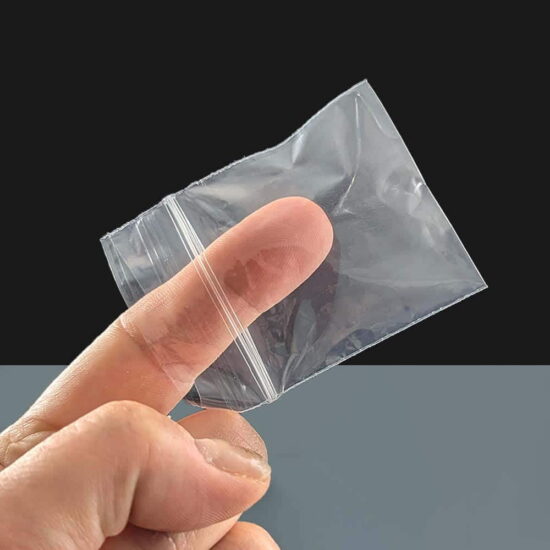 Clear Plain Easy Grip Seal Bags 50 x 50mm Clear Plain Easy Grip Seal Bags 50 x 50mm