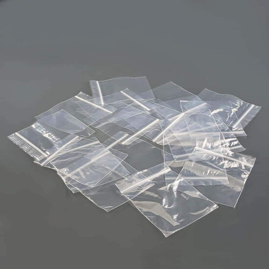 Clear Plain Easy Grip Seal Bags 76 x 83mm Clear Plain Easy Grip Seal Bags 76 x 83mm