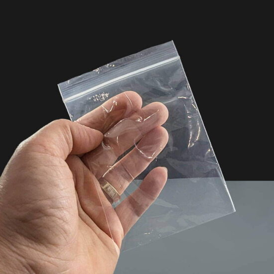 Clear Plain Easy Grip Seal Bags 89 x 114mm Clear Plain Easy Grip Seal Bags 89 x 114mm