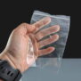 103 x 140mm Clear Plain Easy Grip Seal Bags