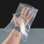 129 x 191mm Clear Plain Easy Grip Seal Bags Size 9
