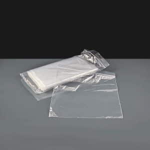 191 x 191mm Clear Plain Easy Grip Seal Bags