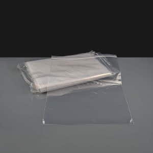 200 x 290mm Clear Plain Easy Grip Seal Bags | Size 12a