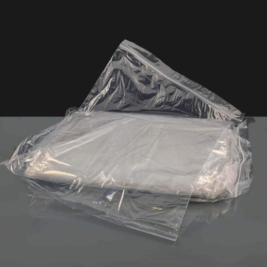 381  x 525mm Clear Plain Easy Grip Seal Bags | Size 17