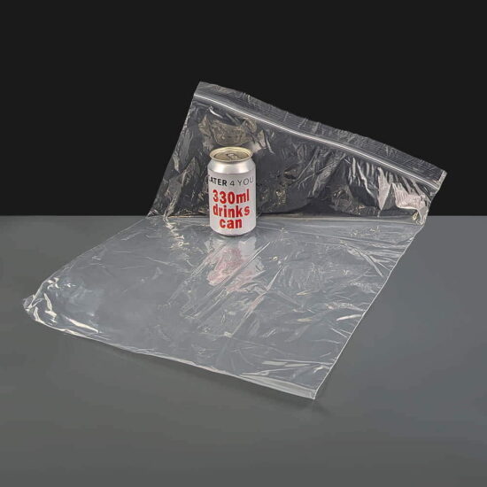 382 x 525mm Clear Plain Easy Grip Seal Bags | Size 17 382 x 525mm Clear Plain Easy Grip Seal Bags | Size 17