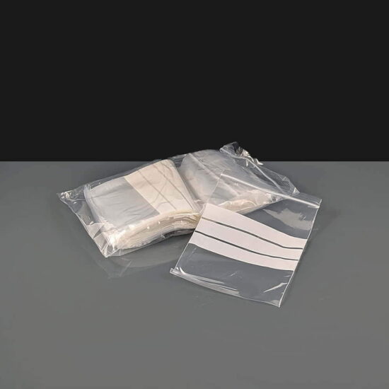 100 x 140mm Easy Grip Seal Bags Write on