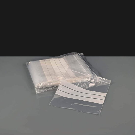 140 x 140mm Easy Grip Seal Bags Write on