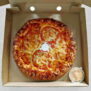 12" Brown Pizza Box with Pizza