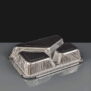 Rectangular Three Compartment Foil Take Away Containers