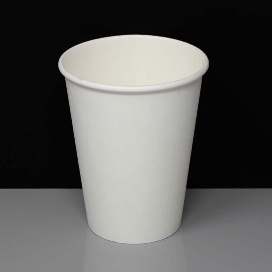 12oz White Disposable Paper Cups