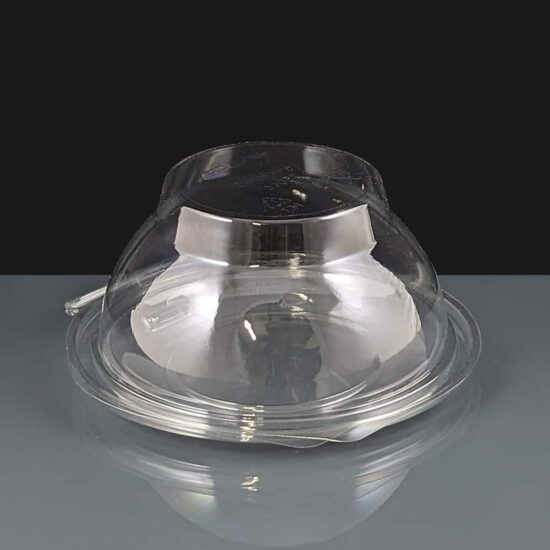 750cc Clear - Hinged Contour Salad Bowls 750cc Clear - Hinged Contour Salad Bowls