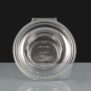 1000cc Clear - Hinged Contour Salad Bowls