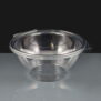 1000cc Clear - Hinged Contour Salad Bowls
